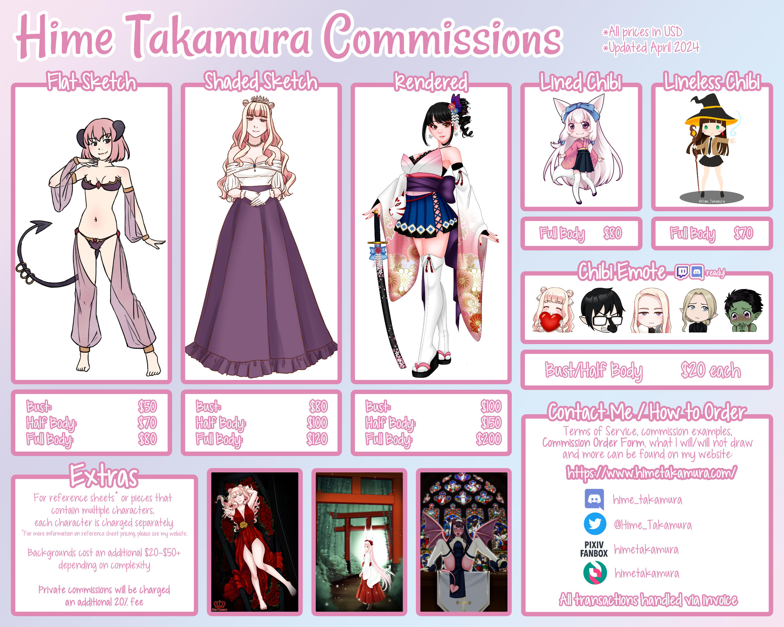 Commission Sheet Commission Sheet